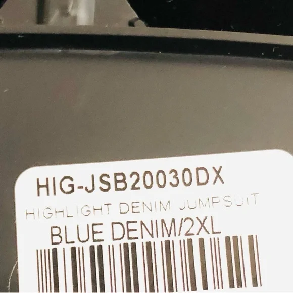 Light Blue Utility Jumpsuit by: Highlight - Picture 8 of 9